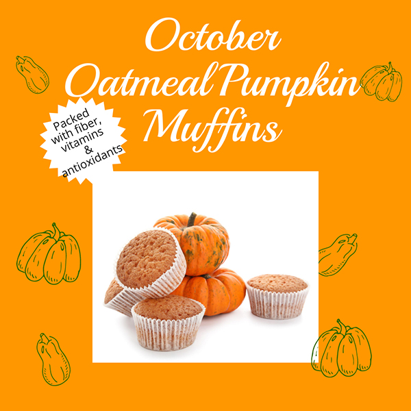 October Pumpkin Muffins