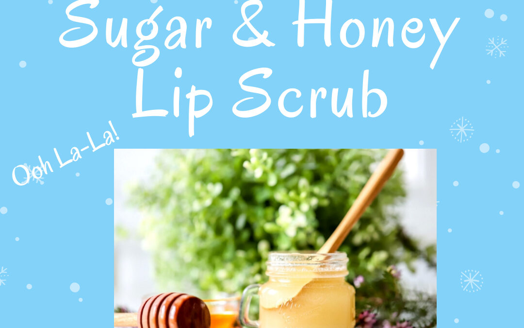 DIY Sugar & Honey Lip Scrub