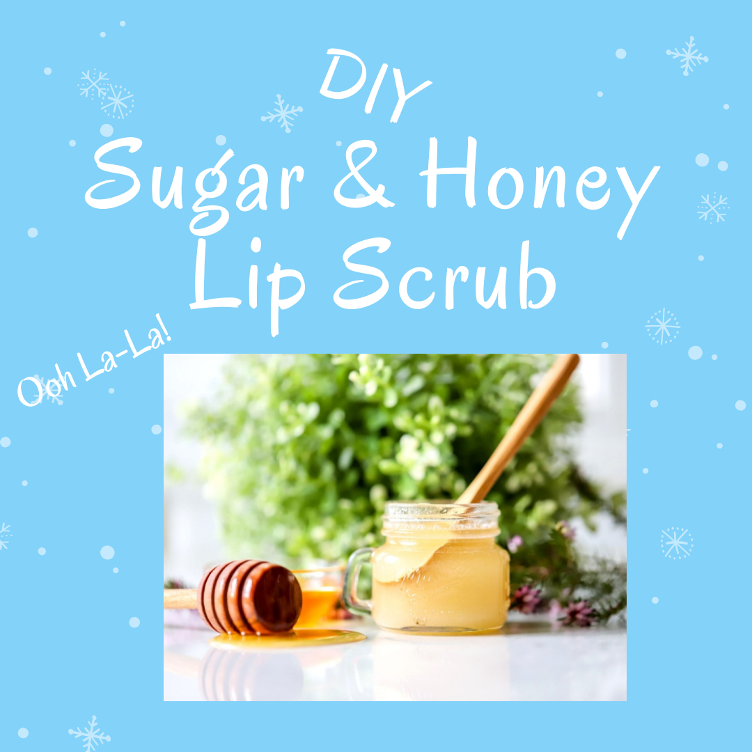 DIY Sugar & Honey Lip scrub