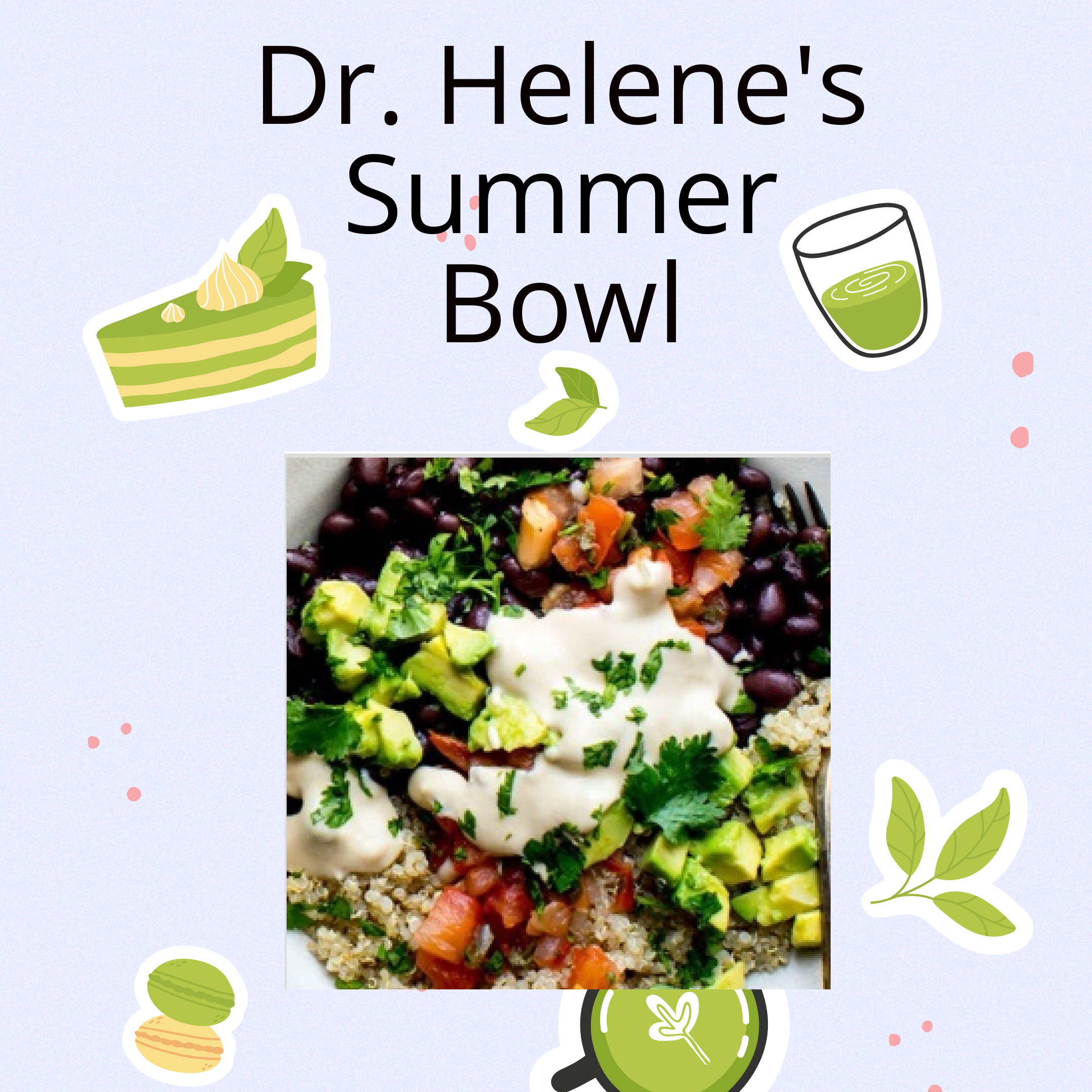 Summer Black Bean Bowl Recipe