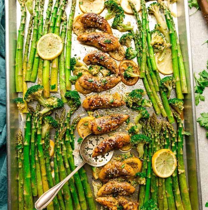 Dr. Helene’s Protein, Pasta & Veggie Sheet Pan Dinner