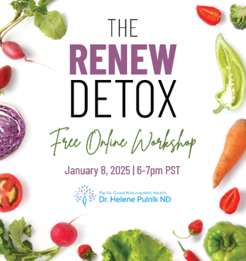 Detox Online workshop with date 1/8/2025