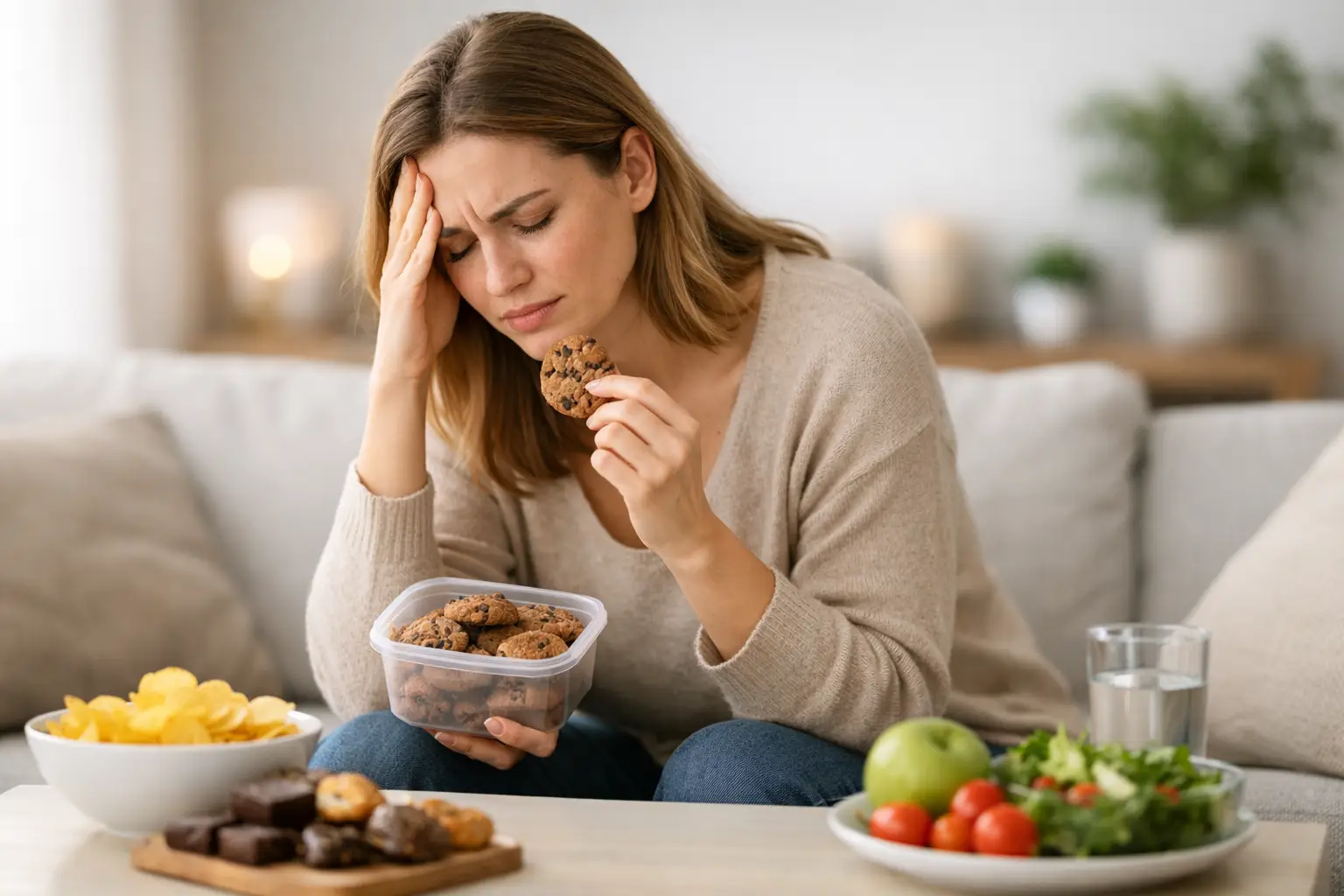 How to Stop Stress Eating Naturally in 8 Steps