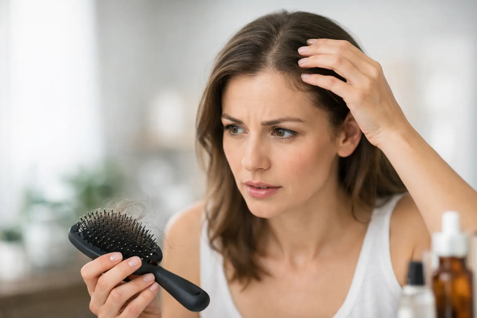 What Helps Hormonal Hair Thinning in Women